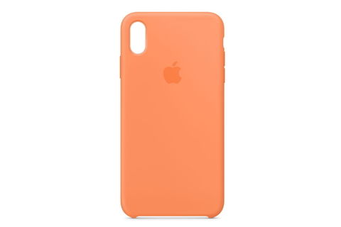 Apple iPhone Xs Max Silicone Case - Papaya (MTFD2ZM/A)