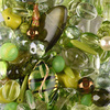 Бусины Микс PRECIOSA ORNELA. MIX16-OLIVEGREEN(250gr)