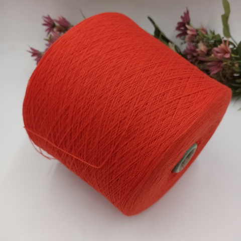100% кашемир Арт Cashmere SFA Loro Piana - Red Un Неоновый оранжевый