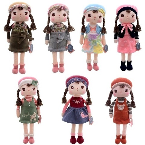 Soft Dolls In Dresses For Girls
