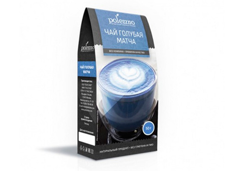 Чай Голубая Матча Polezzno, 50г