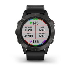 Мультиспортивные часы Garmin Fenix 6 Sapphire with Black Band