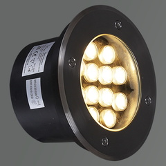 Ландшафтный Светильник 09403-0.7-001U LED12W WW Черный