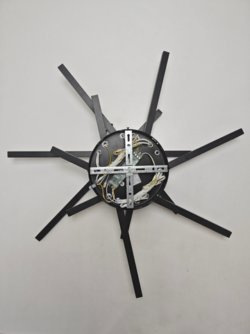 Потолочная светодиодная люстра Mirastyle XL-60123/7B SBK