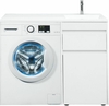 Aquanet 239299 Тумба c раковиной Токио 110 R напольная 1 ящик, б/к цвет белый глянец (239299)