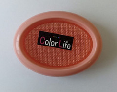 Овальная мыльница со сборником влаги Color Life