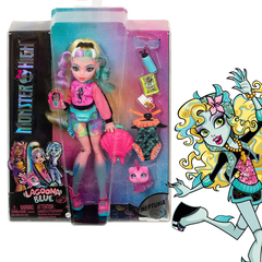 Кукла Лагуна Блю Monster High с питомцем, выпуск 2022 года