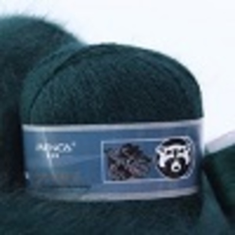 Пряжа Mink Wool 805 т.зеленый (уп.5 мотков)