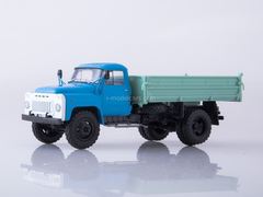 GAZ-53 SAZ-3507 (53) dump truck blue-gray 1:43 Our Trucks #42