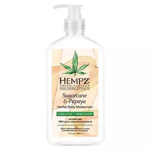 Hempz Body Cream Sugarcane and Papaya  (500 ml)