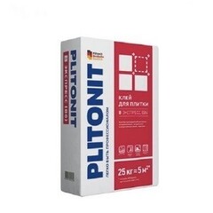 Плиточный клей ПЛИТОНИТ экспресс В 25кг
