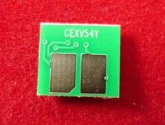 Чип Canon iR C3025/C3025i (C-EXV54Y) Yellow, 8.5K (ELP Imaging®)