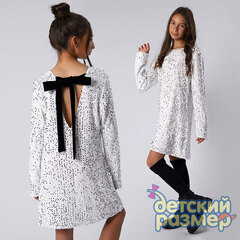 Платье из велюра с пайетками