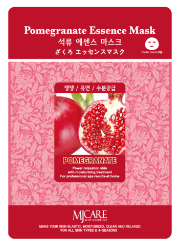 МЖ Essence Маска тканевая гранат Pomegranate Essence Mask 23гр