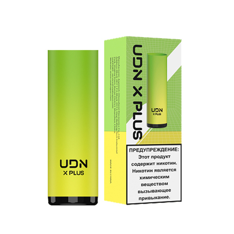 UDN-X PLUS 850 mah Pod - Green Yellow Gradient