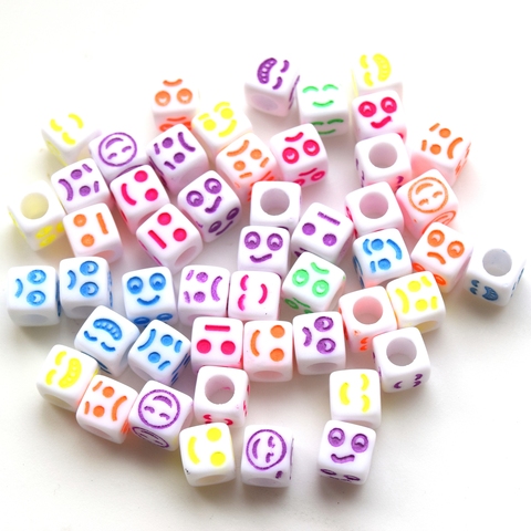 Бусины-смайлики