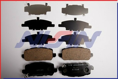 Колодки  NISSIN   NPO-166W-SA (в комплекте 6 пластин)