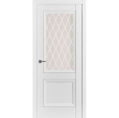 Купить Межкомнатная дверь Classico-83 Shellac White остеклённая