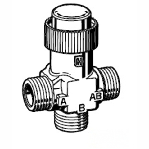 Клапан 3-ходовой зональный Schneider Electric VZ32 G1/2-0,25