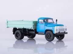GAZ-53 SAZ-3507 (53) dump truck blue-gray 1:43 Our Trucks #42