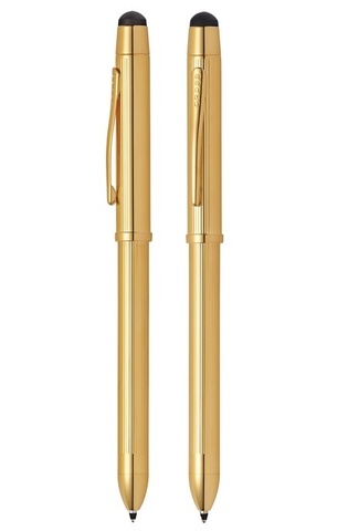 Ручка многофункциональная Cross Tech3 Plus, Gold GT (AT0090-12)