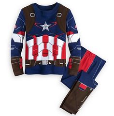 Приятный к телу трикотажный костюм Капитана Америка для малыша