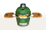 Керамический гриль-барбекю 12 дюйма (зеленый) (31см) фото №6