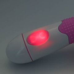 Розовый вибратор-язык Tongue Lick - 16,3 см. - 