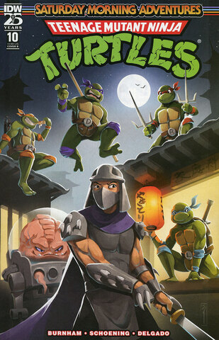Teenage Mutant Ninja Turtles Saturday Morning Adventures Continued #10 (Cover B)