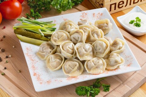 Пельмени с индейкой, упаковка 500 гр