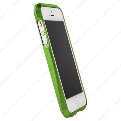 Бампер MIE COOL алюминиевый для iPhone SE/ 5s/ 5C/ 5 A6063 зеленый