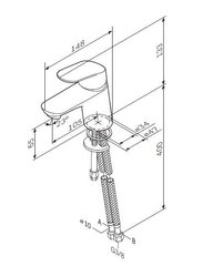 Смеситель для умывальника AM.PM Like - F8002116
