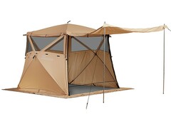 Купить недорого туристический шатер (палатка-кухня) Higashi Pyramid Camp Sand