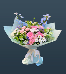 Авторский букет Небесный взгляд
