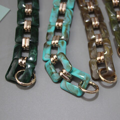 Ручка пластиковая бордовая 80 см S-83