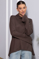 Джемпер В объятьях нежности (кофе) Б14446-4М LT Collection