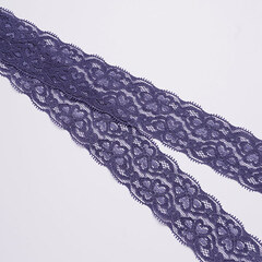 Кружево/Стрейч/арт.8149 синий