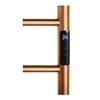 Bemeta 704154085 Электрический полотенцесушитель 500х110х630мм, 63W, нержавеющая сталь, матовая, золотая медь