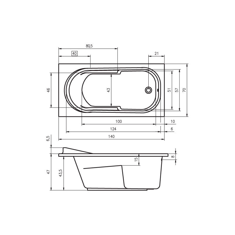 ванна Riho Columbia