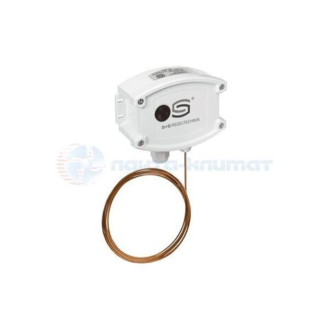Термостат защиты от замерзания S+S Regeltechnik FST-8D-HR, длина капилляра 0.6 метров, с ручным сбросом
