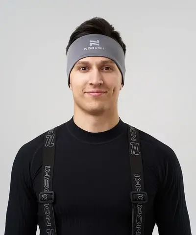 повязка NORDSKI Core Grey NSV721201, сер.