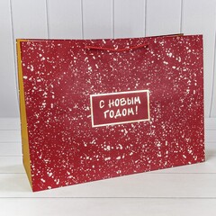 
          Пакет подарочный 40 х 55 х 20 см "Новый год" (Красный)