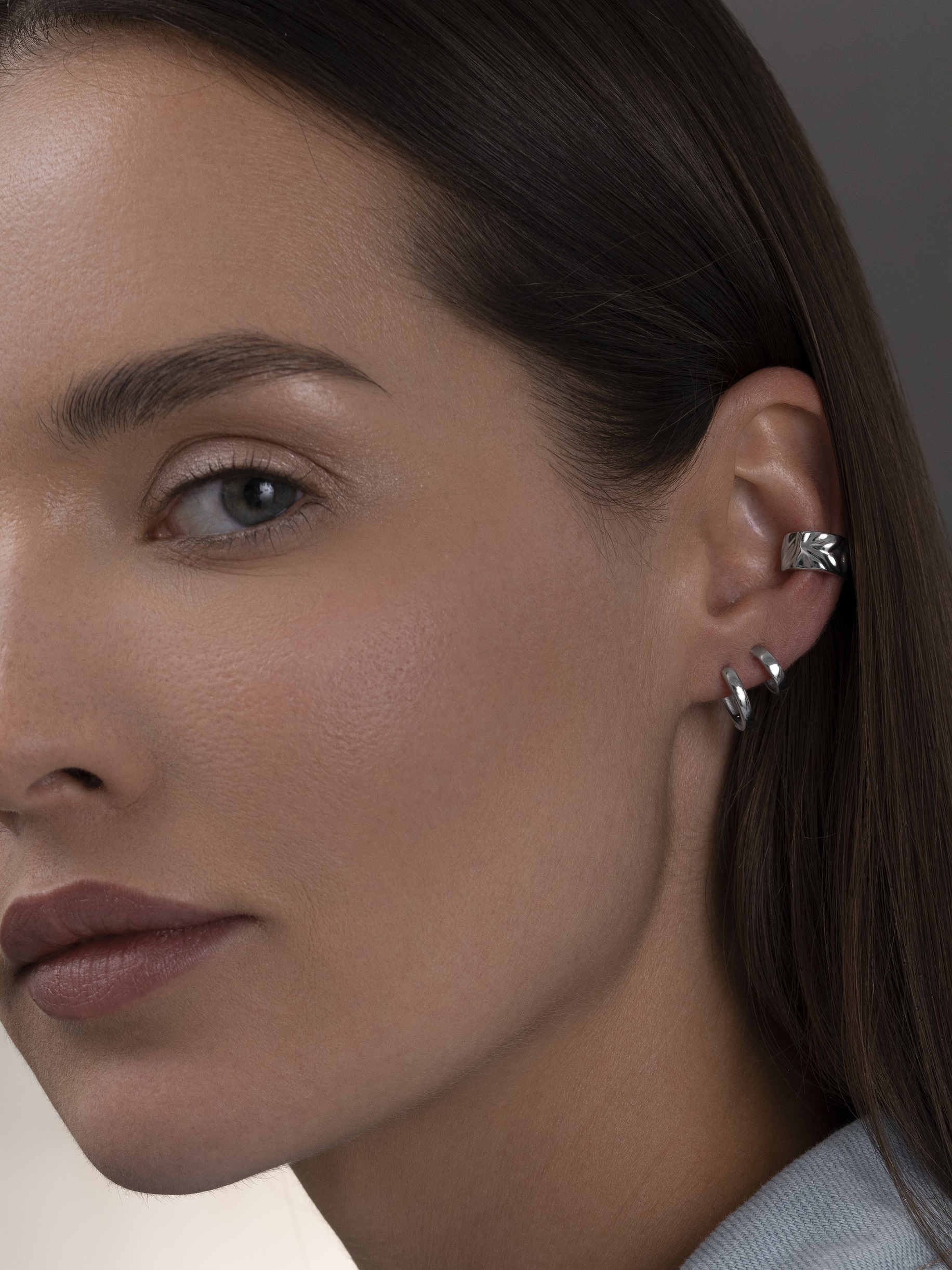 Серьги Минимализм дуо