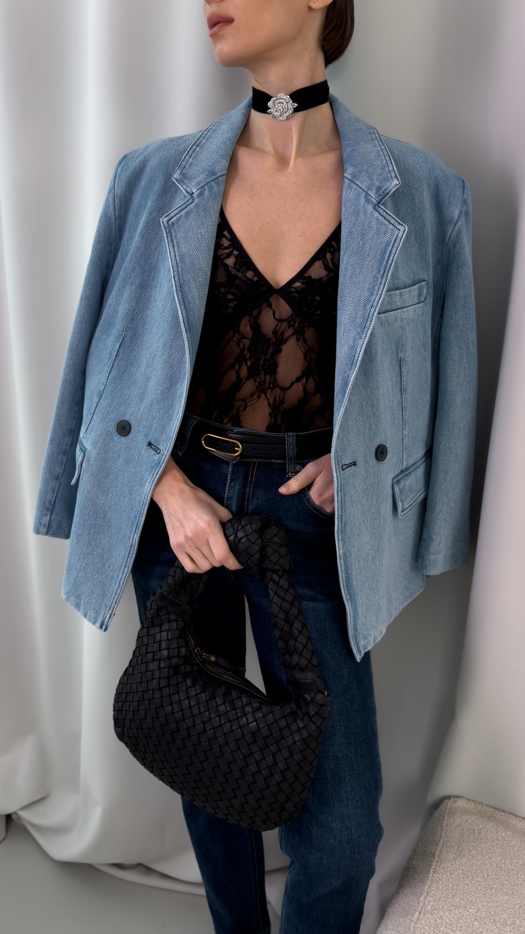 Боди из мягкого кружева PREMIUM QUALITY