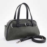 Сумка Саломея 361 македония оливковый + черный