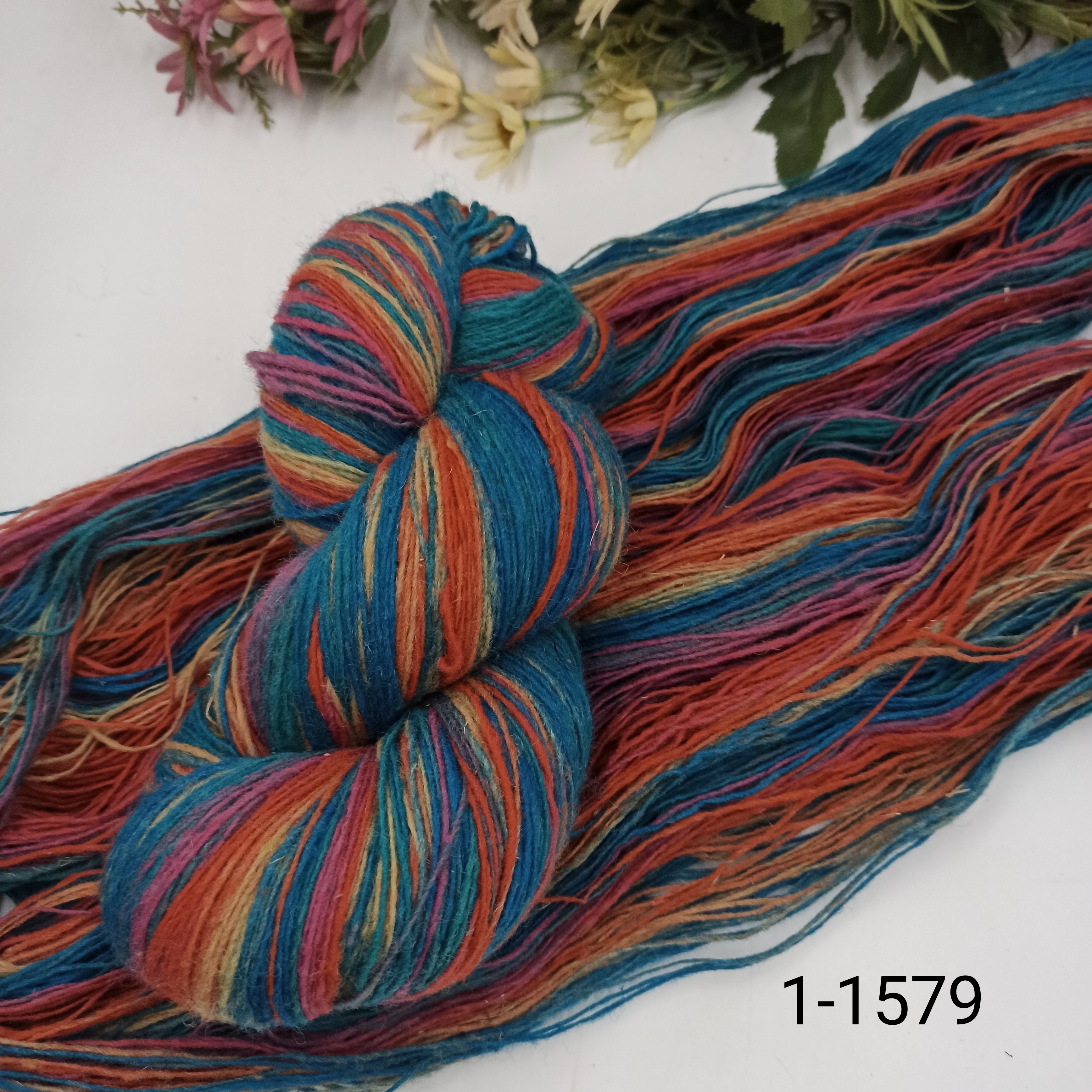 Дундага 6/1 шерсть секционного окрашивания 01-1579 420м/100гр