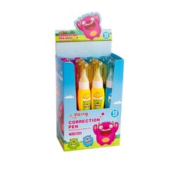 
          Корректор-ручка Yalong, 5 мл, на маслянной основе, металл. наконечник, яркий цветной корпус, ассорти, уп. 12 шт