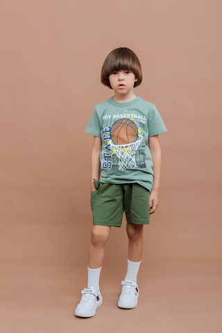 050_БК25 Футболка кор.рукав д/м, хаки