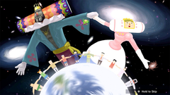 Игра We Love Katamari Reroll + Royal Reverie (Switch) (Б/У)