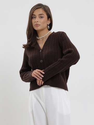 Кардиган «Мелкие косички»